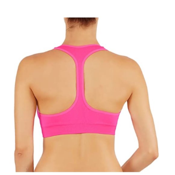 Women's Yoga Bra with Removable Pads! Racer T-Back